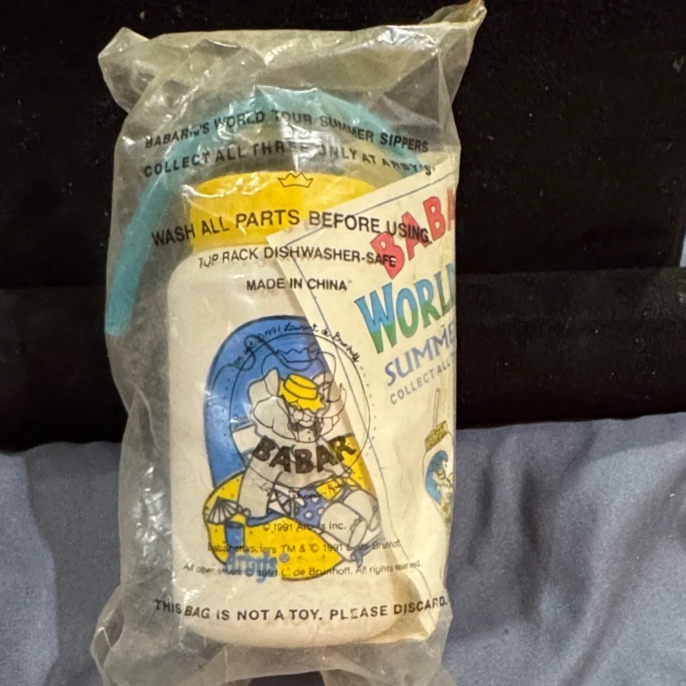 Vintage Babar Arby’s cup